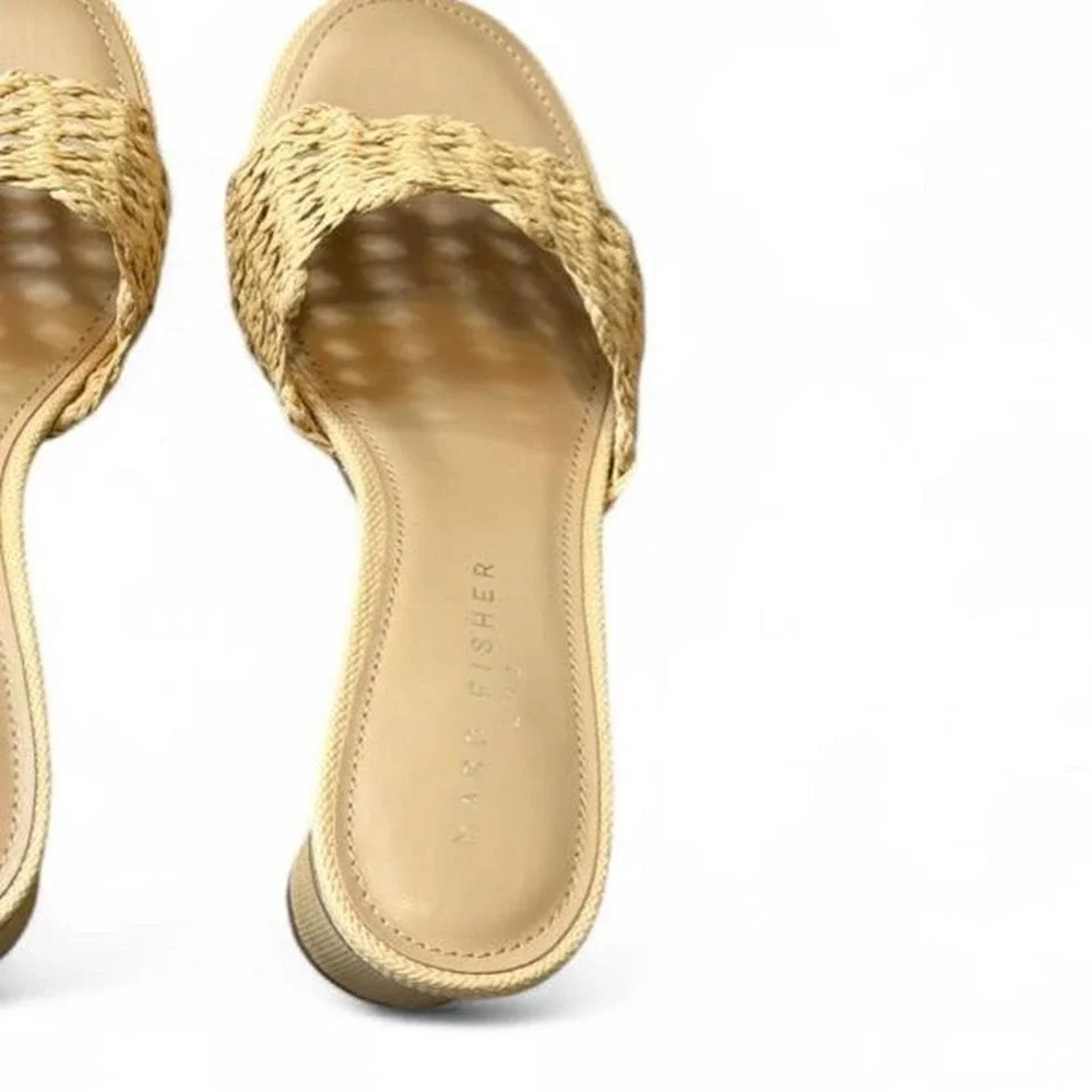 Marc Fisher‎ LTD Woven Slide Sandals